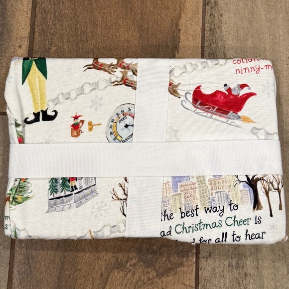 ORGANIC CHRISTMAS THE ELF MOVIE BABY PAJAMAS - PBK - Picture 5 of 11